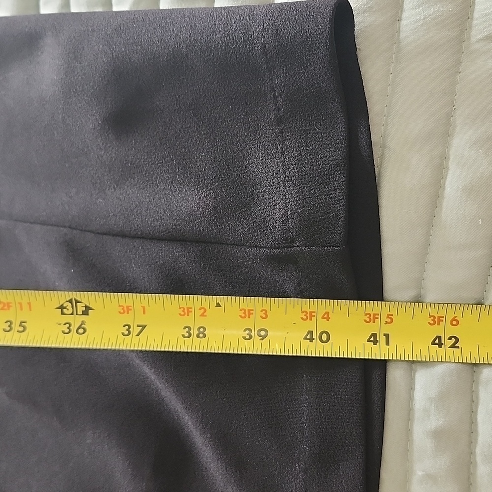 Harper 241 Long Sleeve Crepe Tie Belt Sheath Dress Black Size 16 - Picture 15 of 15